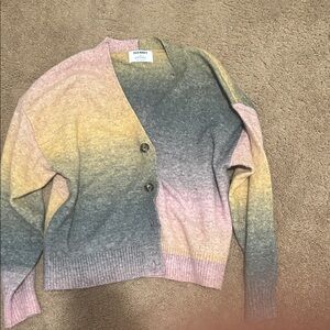 Old Navy Pastel Gradient Women's Cardigan